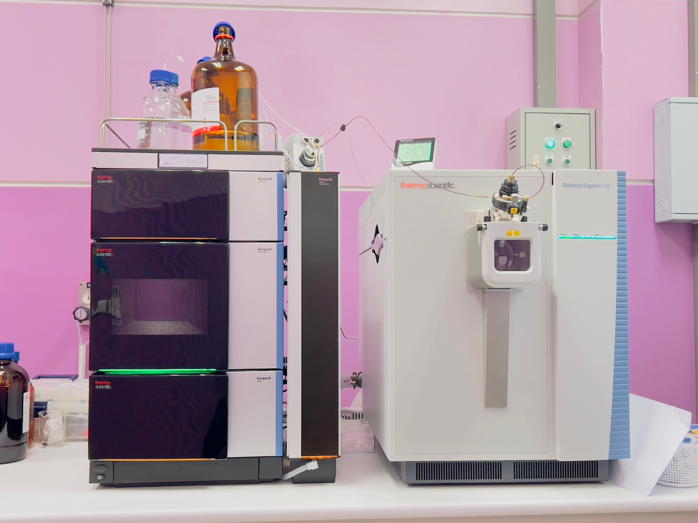 เครื่องวิเคราะห์ขนาดโมเลกุลด้วยโครมาโตรกราฟฟี่ชนิดของเหลว LC/MS/MS 